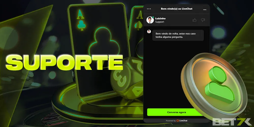 Suporte ao Jogador Bet7k