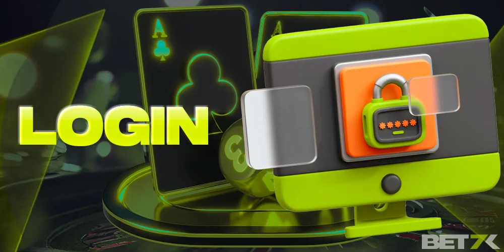 The login process after registering an account